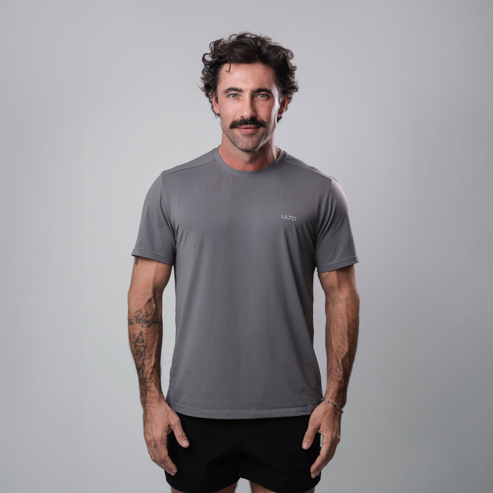 Camiseta Masc Runltd Dark Gray