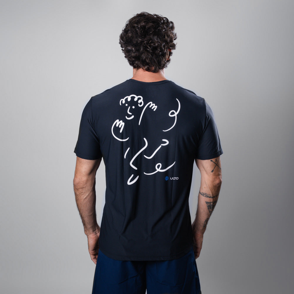 Camiseta Ultracool ULTD Runner Black