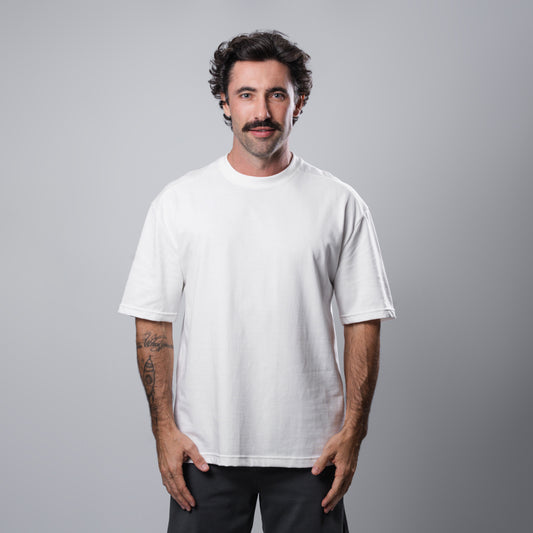 Camiseta Over Off White