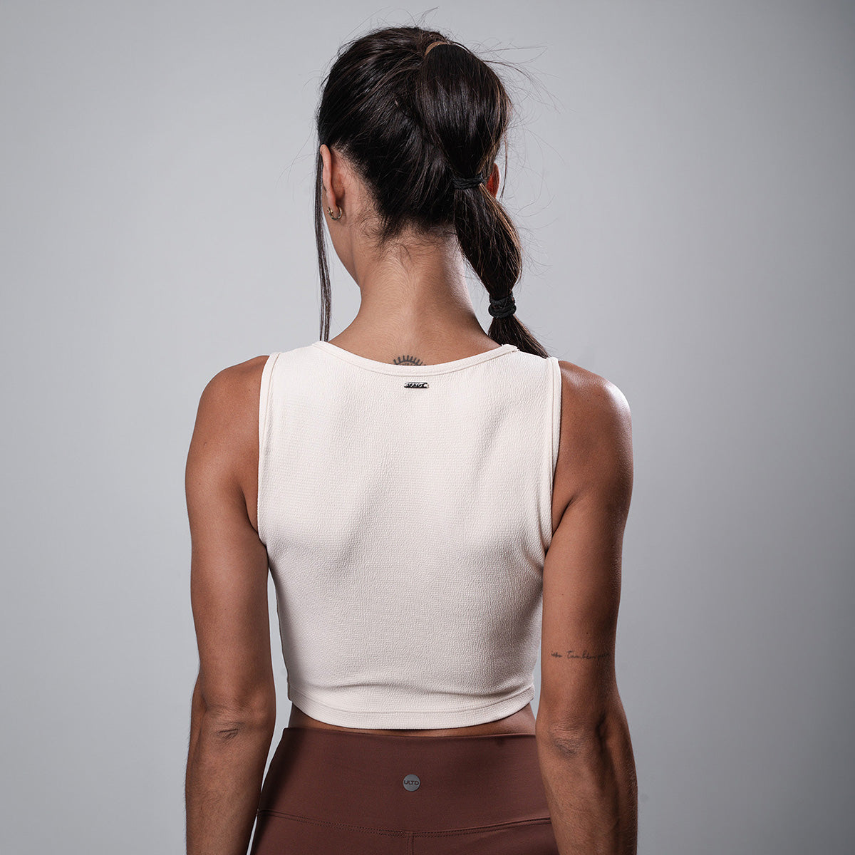 Cropped Cannes Off White