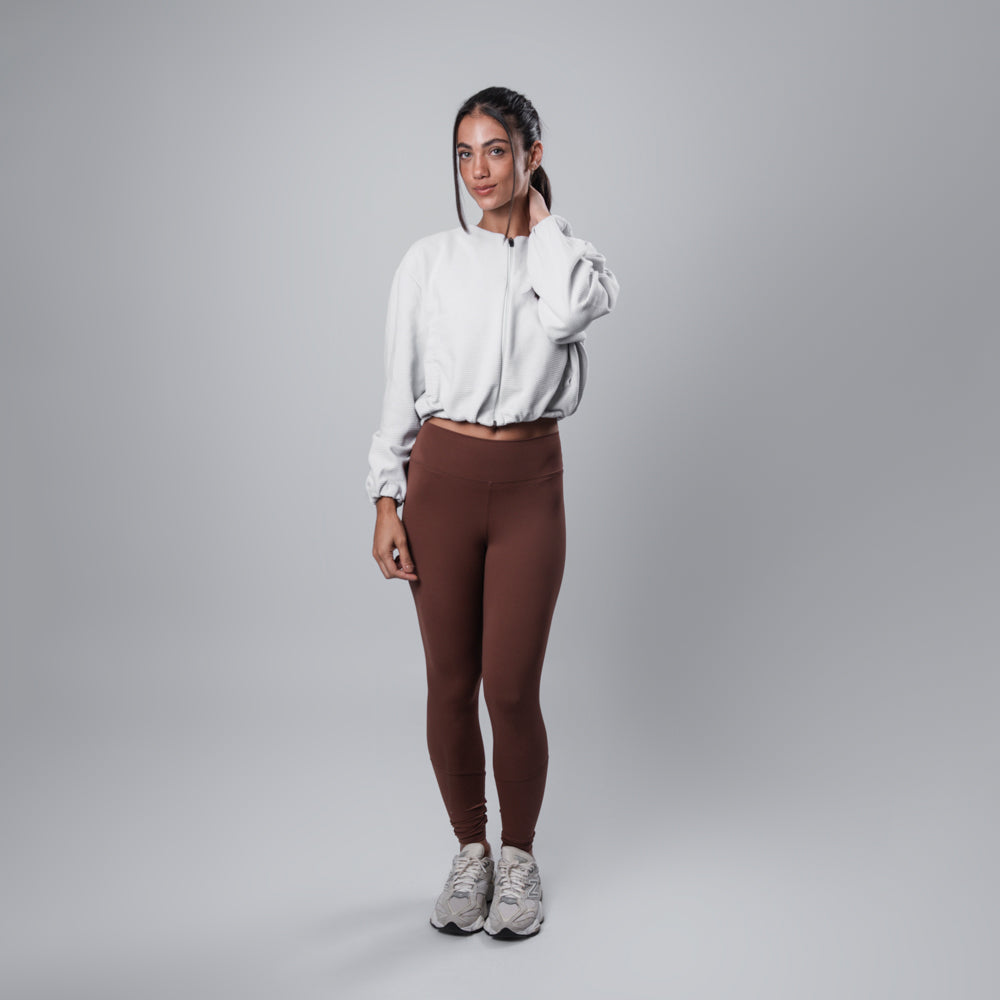 Jaqueta Feminina Bomber Silver