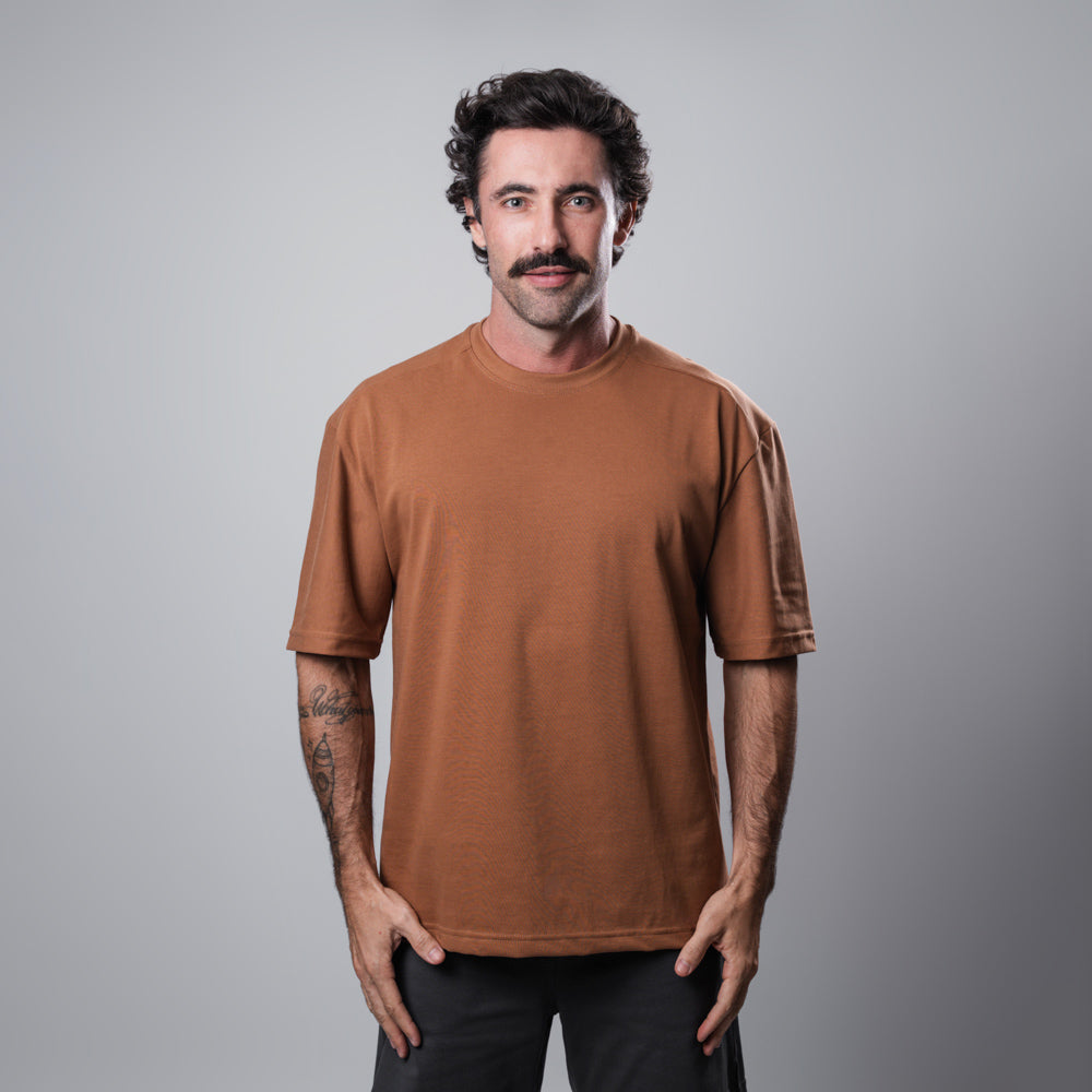 Camiseta Over Bronze