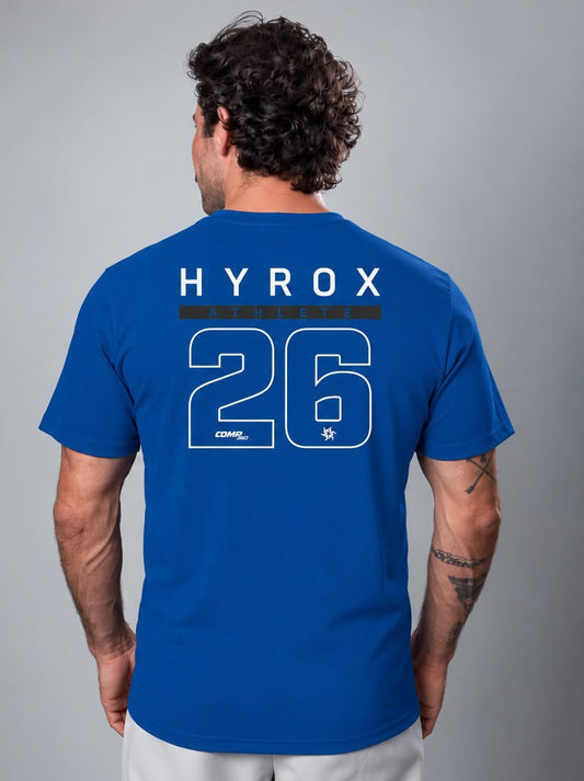 Camiseta Ultracool Hyrox Personalizada Blue