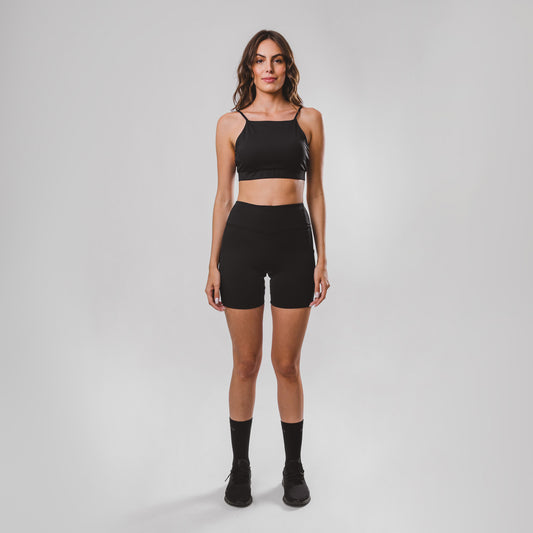 Shorts Hyper SidePocket cós-Alto Médio Charcoal
